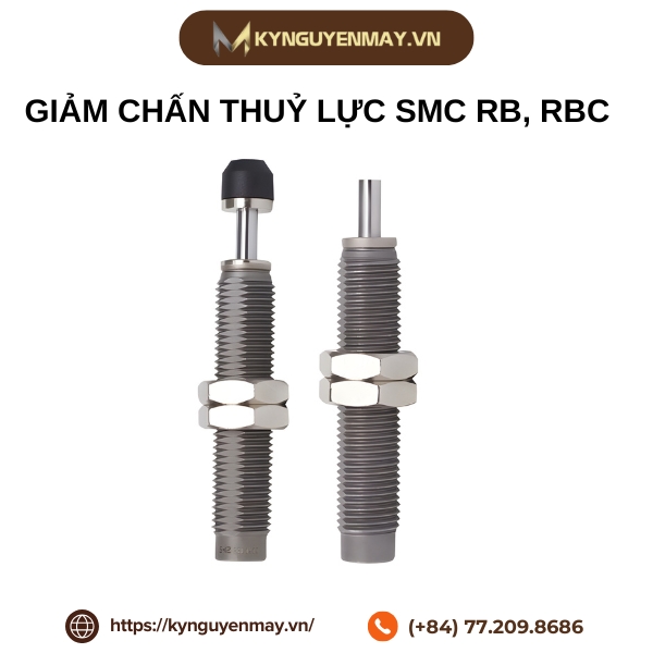 Giảm chấn thuỷ lực SMC RB, RBC
