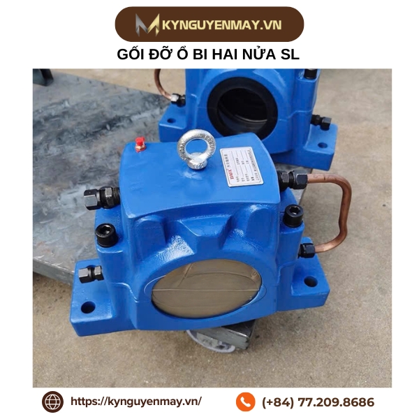 gối đỡ ổ bi hai nửa SL