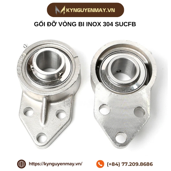 Gối đỡ vòng bi inox 304 SUCFB