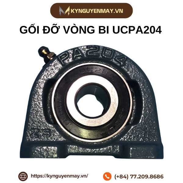 gối đỡ vòng bi UCPA204