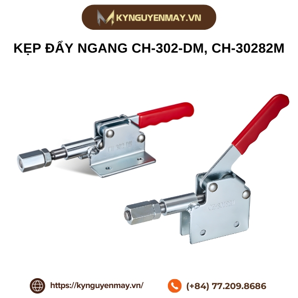 Kẹp đẩy ngang CH-302-DM, CH-30282M