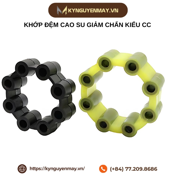 Khớp đệm cao su giảm chấn kiểu CC