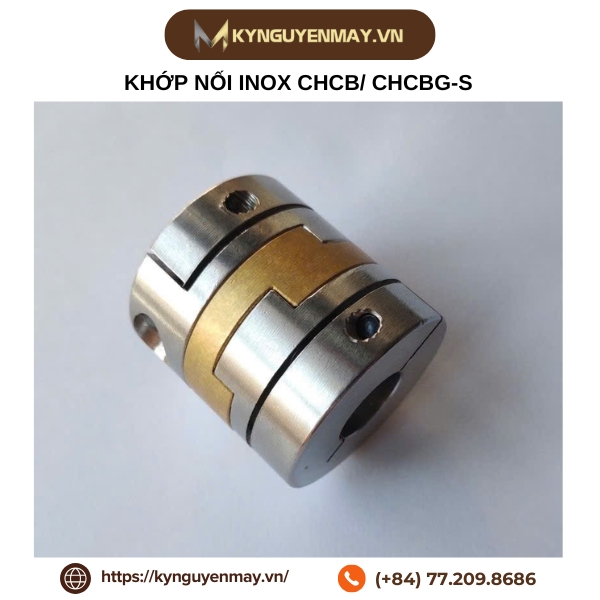Khớp nối inox chịu mô men xoắn cao cho động cơ servo CHCB/ CHCBG-S