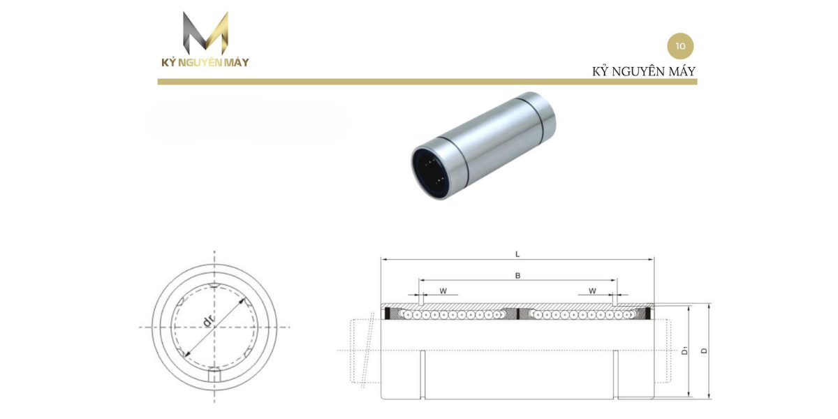 Con trượt tròn LM-LUU