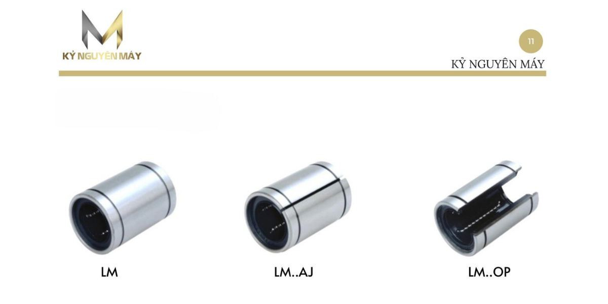 Thông số kỹ thuật con trượt tròn LM