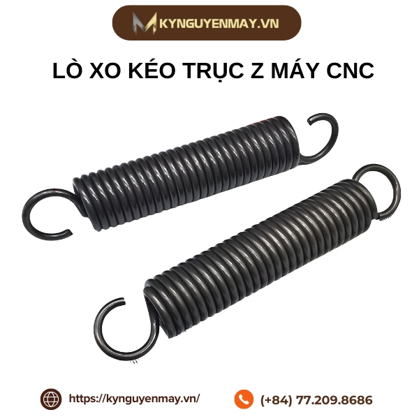 Lò xo kéo trục Z máy CNC
