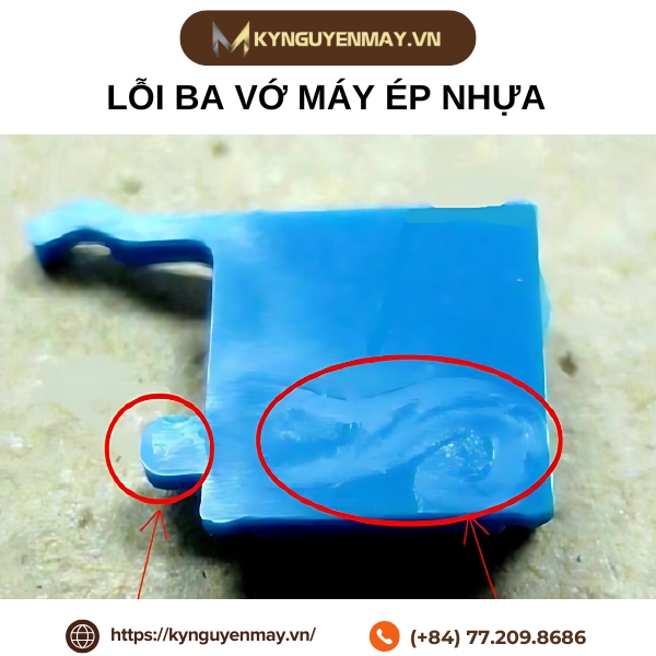Lỗi ba vớ máy ép nhựa