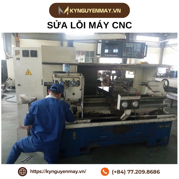 lỗi thường gặp và cách khắc phục lỗi máy CNC