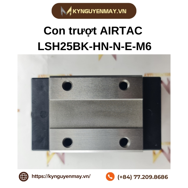 con trượt AIRTAC LSH25BK-HN-N-E-M6