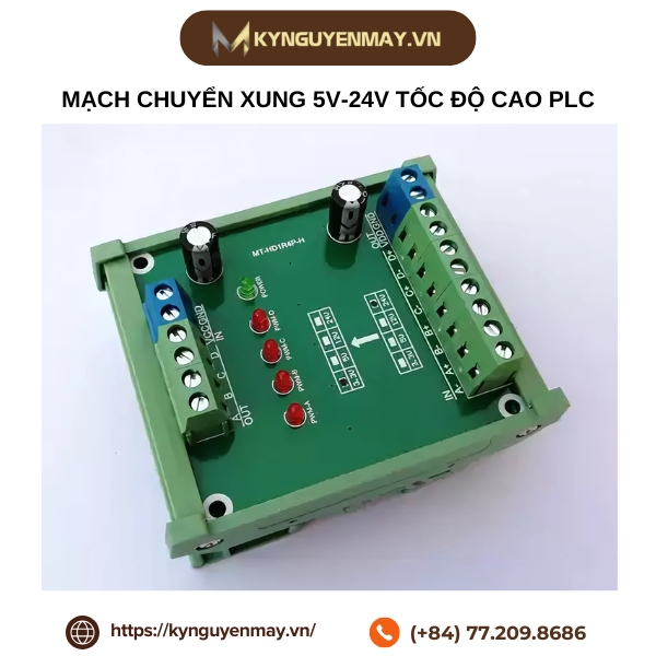 Mạch chuyển xung 5V-24V tốc độ cao PLC