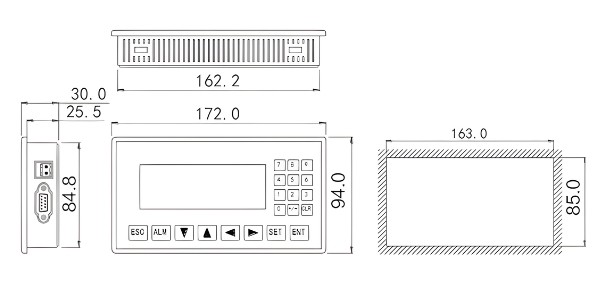 Thông số kỹ thuật màn hình HMI hiển thị văn bản