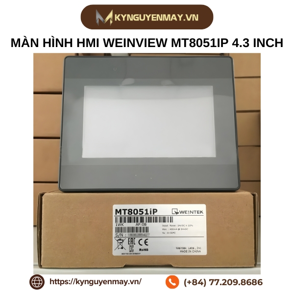 Màn hình HMI WEINVIEW MT8051IP 4.3 inch