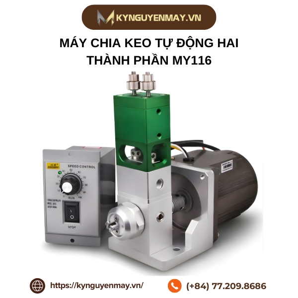 Máy chia keo tự động hai thành phần MY116
