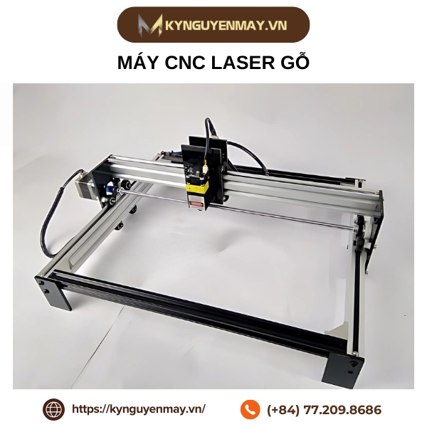 Máy CNC gỗ cắt khắc laser CO2 6090 Maxcut