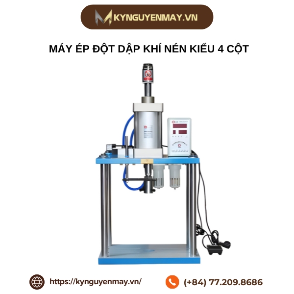 Máy ép đột dập khí nén kiểu 4 cột