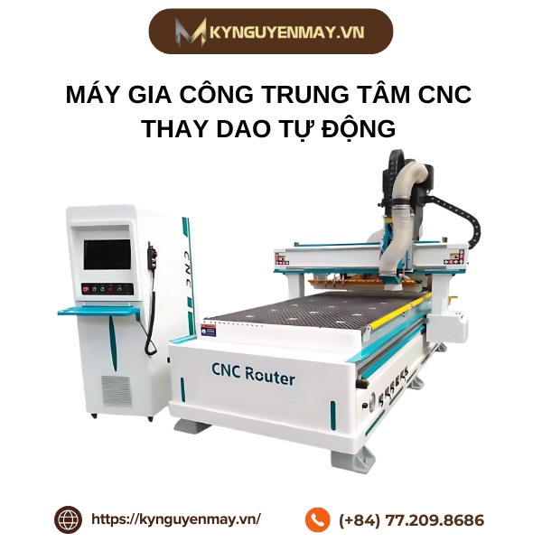 Máy gia công trung tâm CNC thay dao tự động GJ-1325