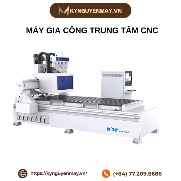 Máy gia công trung tâm 4 đầu KDT KN - 2409NM