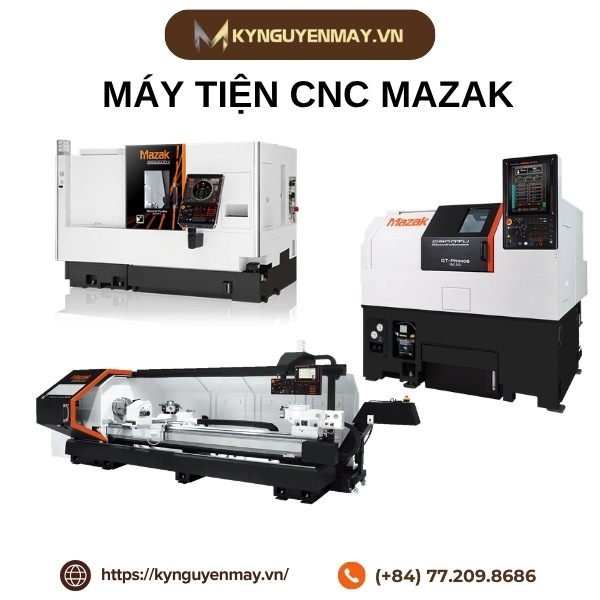 Máy tiện CNC Mazak