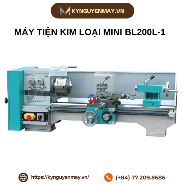 Máy tiện kim loại mini BL200L-1