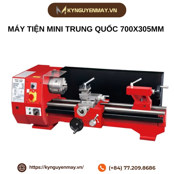 Máy tiện mini Trung Quốc 700x305mm