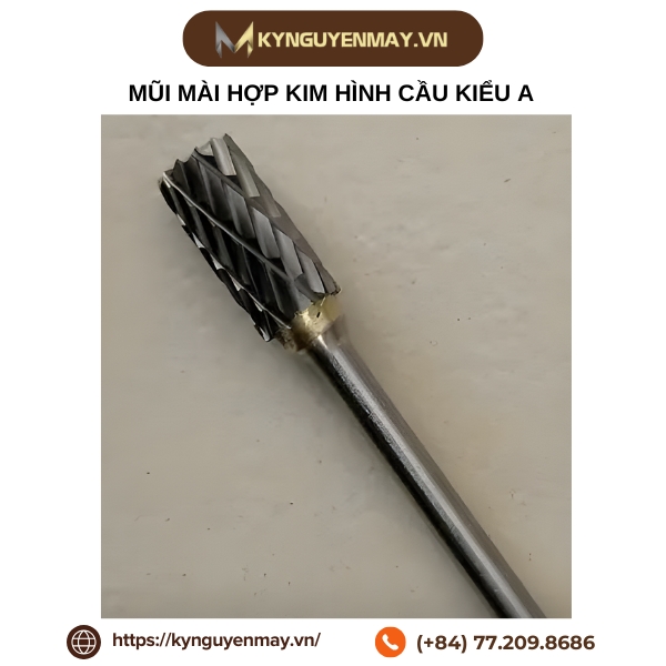 Mũi mài hợp kim hình hình trụ thẳng kiểu A