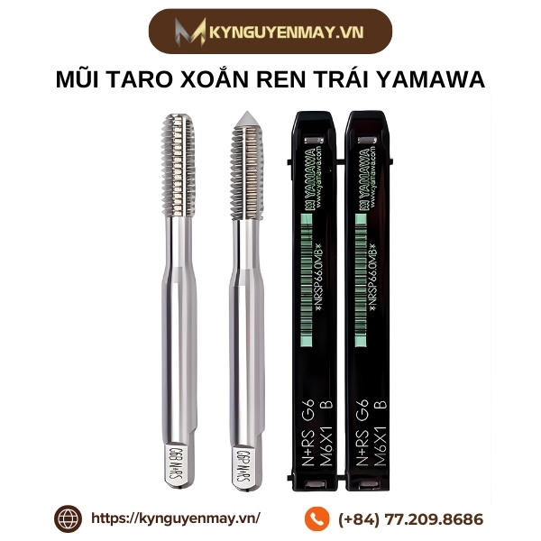 Mũi taro xoắn ren trái YAMAWA