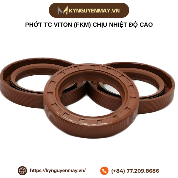 Phớt TC viton (FKM) chịu nhiệt độ cao