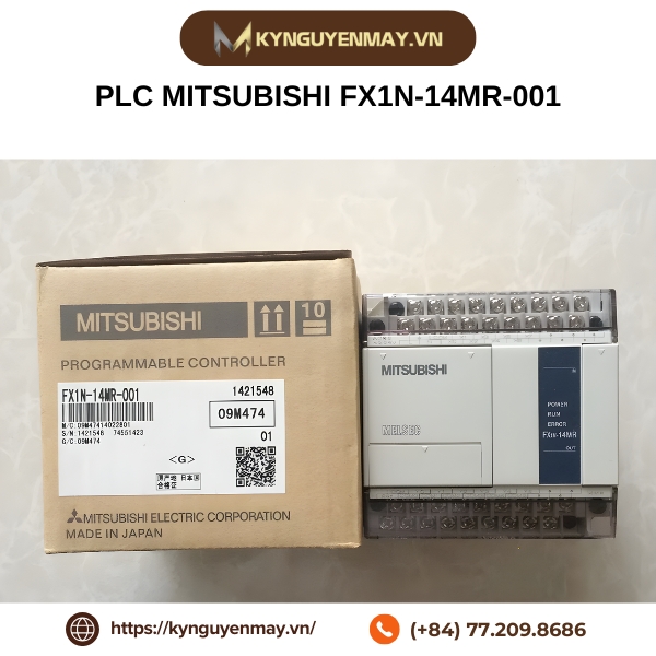 Ảnh PLC MITSUBISHI FX1N-14MR-001