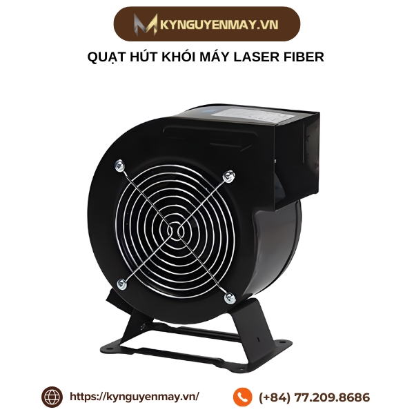 Quạt hút khói máy laser fiber