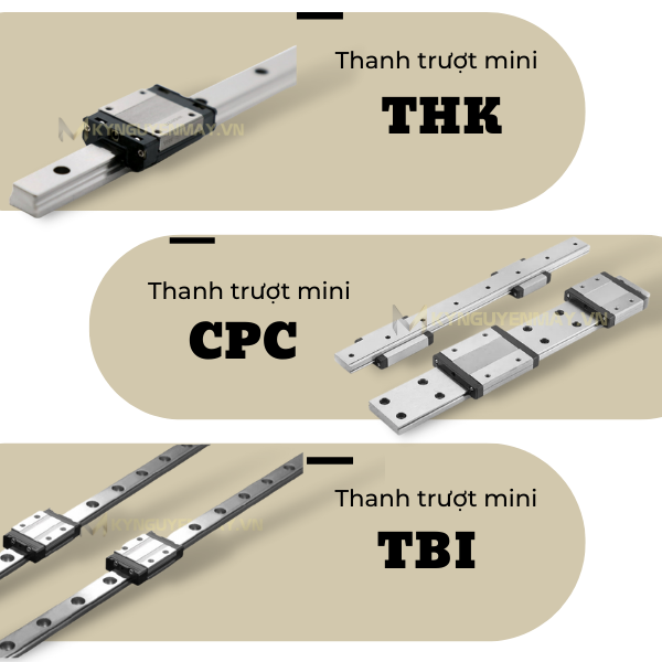 Ray trượt - Thanh trượt mini