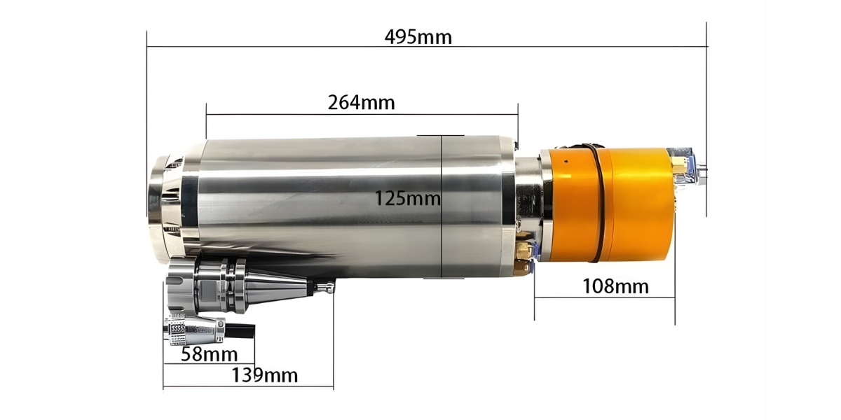 Kích thước Spindle ATC BT30 công suất 5.5KW