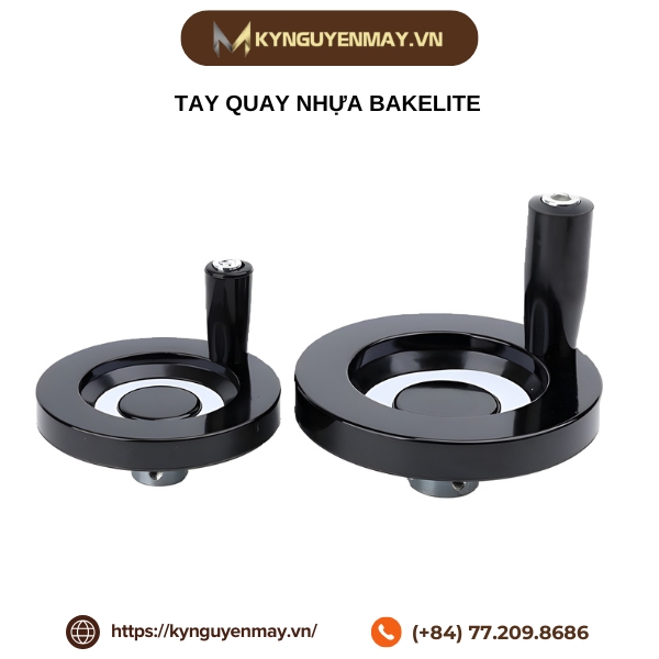Tay quay nhựa Bakelite