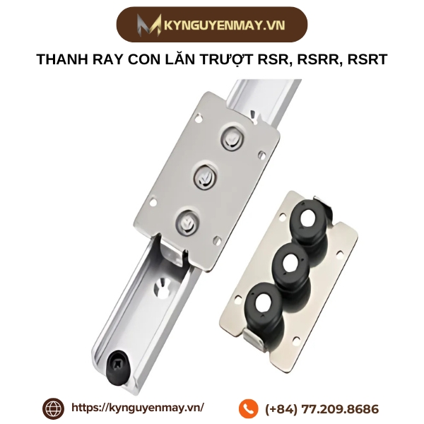 Thanh ray con lăn trượt RSR, RSRR, RSRT