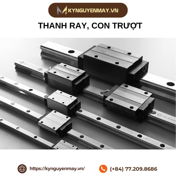 Thanh ray, con trượt