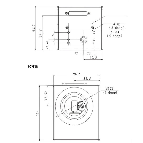 Thông số kỹ thuật đầu quét laser Galvo