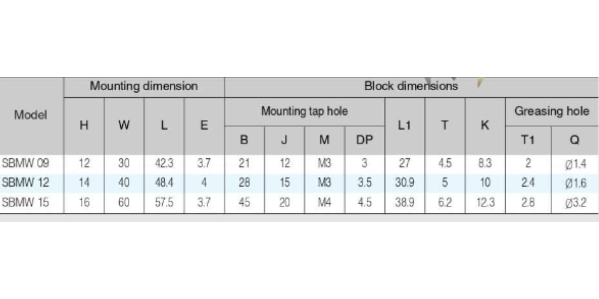 Thanh trượt SBC SBMW