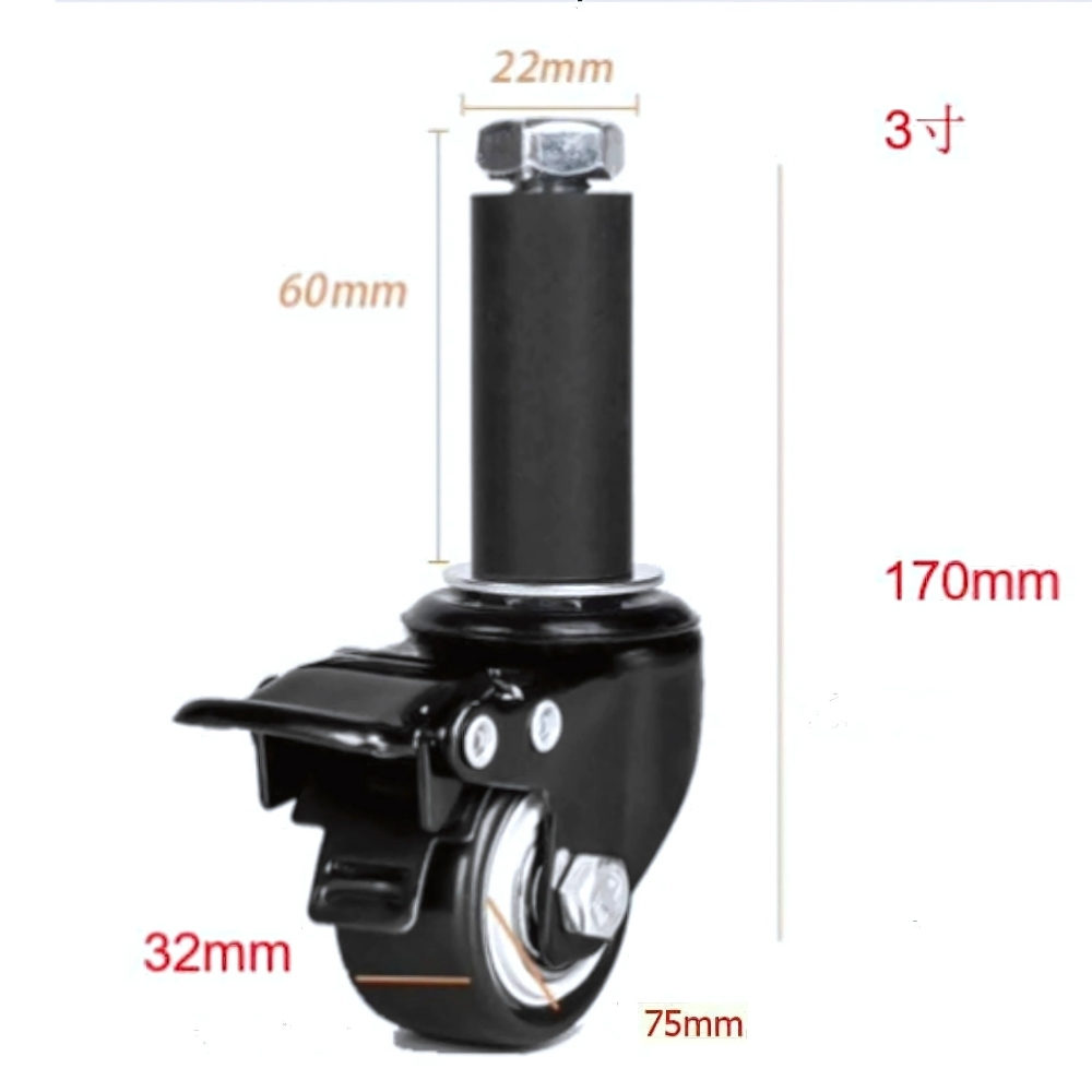 Thông số kỹ thuật bánh xe đa hướng có đầu nối