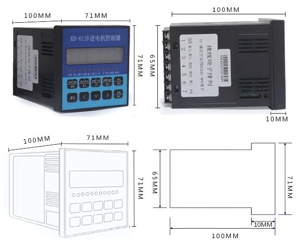 Thông số kỹ thuật bộ điều khiển động cơ bước/ servo KH-01