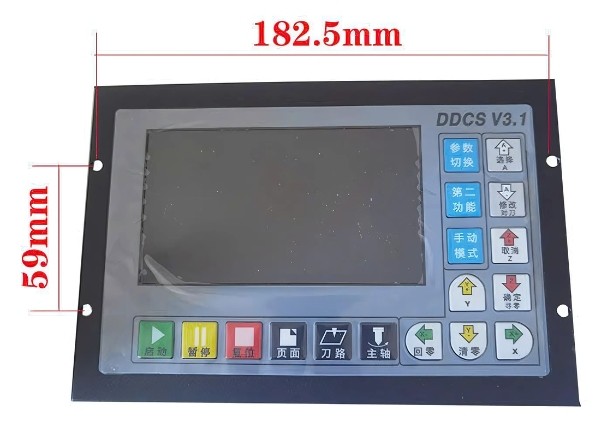 Thông số kỹ thuật bộ điều khiển máy CNC DDCS V3.1