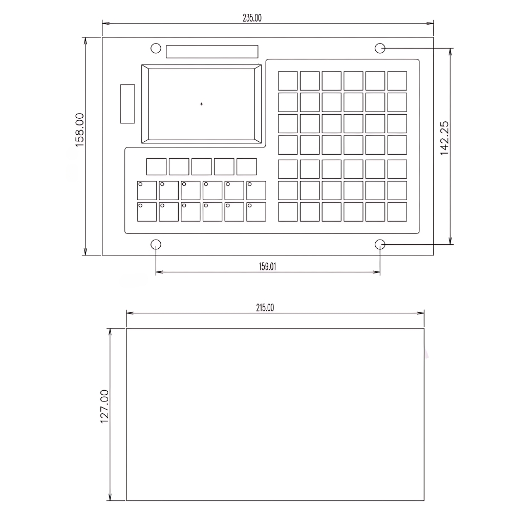 Thông số kỹ thuật bộ điều khiển máy tiện CNC XC609T