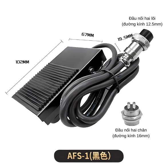 Thông số kỹ thuật bàn đạp laser fiber AFS-1