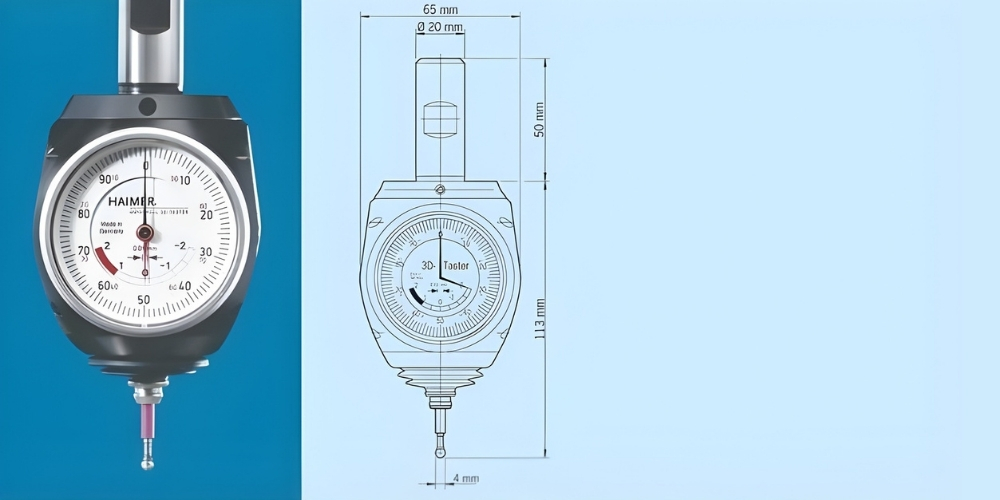 Thông số kỹ thuật bộ dò cạnh 3D cho máy cắt CNC