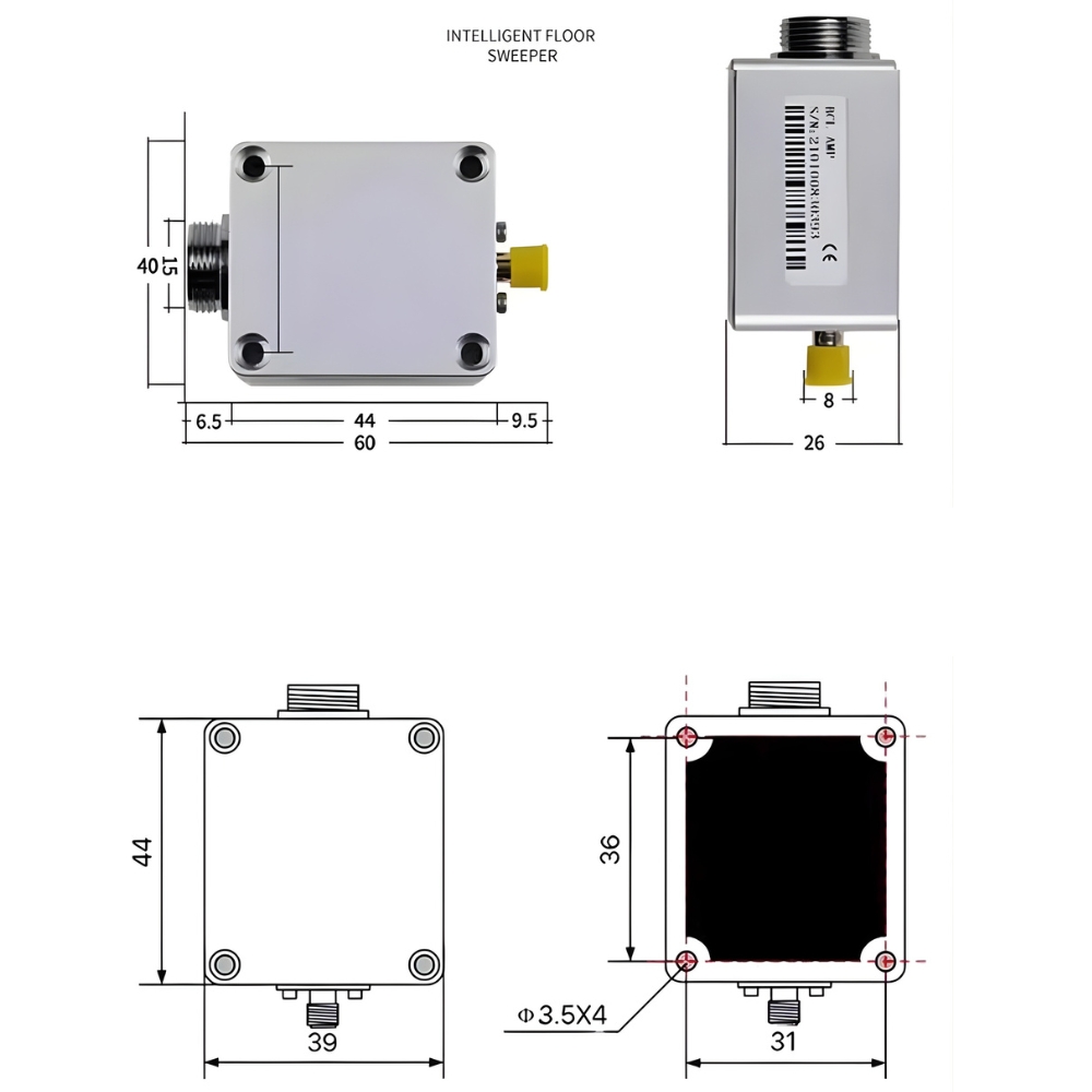 Thông số kỹ thuật bộ khuếch đại FUSCUT BCL - AMP