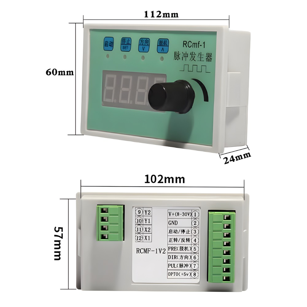 Thông số kỹ thuật bộ phát xung điều khiển động cơ bước và động cơ servo