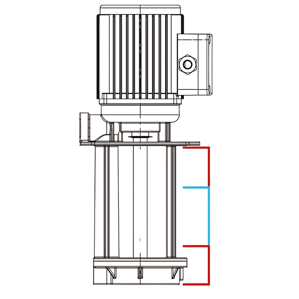 Thông số kỹ thuật bơm tưới nguội trục đứng
