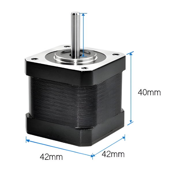 Thông số kỹ thuật động cơ bước Rtelligent Ruite 42 chiều dài thân 40/48/60