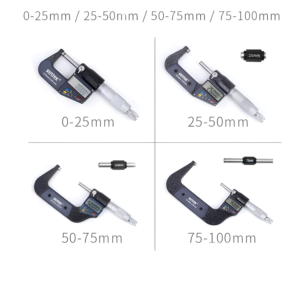 Thông số kỹ thuật thước panme đo ngoài điện tử SYNTEK Q2LF