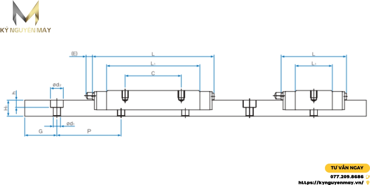 Thanh trượt MB mini