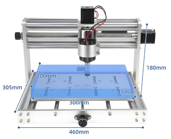 Thông số kỹ thuật máy CNC mini 3020