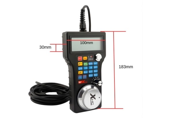 Thông số kỹ thuật bộ điều khiển cầm tay HB04 cho Mach3